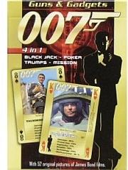 007 playing cards - Guns and Gadgets