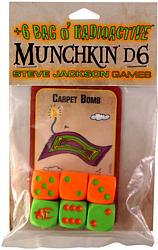 Munchkin - +6 Bag o' Radioactive Munchkin D6