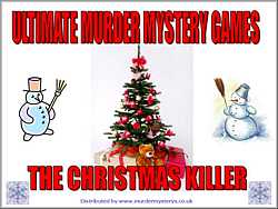 The Christmas Killer,Murder Mystery Download Kit
