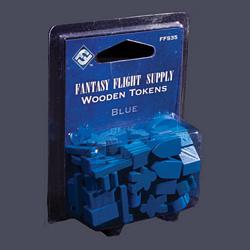 Fantasy Flight Wooden Tokens - Blue