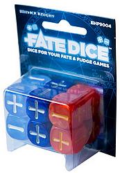 Fate Dice - Dresden Files Winter Knight