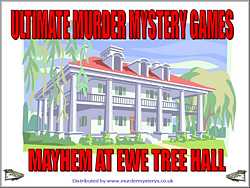 Mayhem at Ewe Tree Hall, Murder Mystery Download Kit