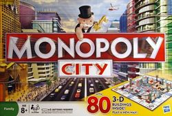 Monopoly City board game [box slightly scuffed on back]