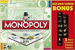 Monopoly Golden Tokens board game