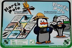 North Pole, A Penguin Vacation card game