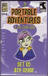 Portable Adventures 8th Grade card game