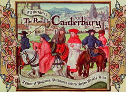 The Road to Canterbury board game