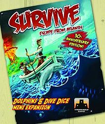 Survive Escape From Atlantis - Dolphins and Dive Dice Mini Expansion