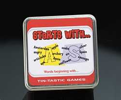 Tin-Tastic Party Games - Starts With...