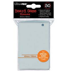 Ultra Pro Board Game Card Sleeves - special sized 65 x 100 mm