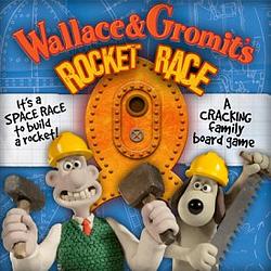 Wallace and Grommit Rocket Race family board game