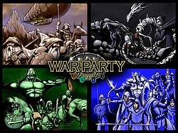 Warparty board game