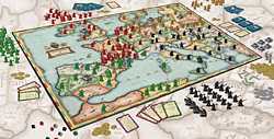 Warlords of Europe board game