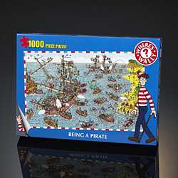 Where's Wally - Being a Pirate jigsaw puzzle