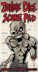 Zombie Dice - Score Pad