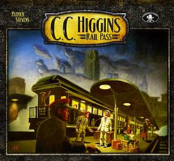 C. C. Higgins Rail Pass board game