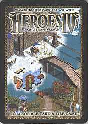 Heroes of Might and Magic IV - collectible card and tile game - booster