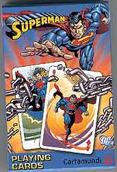 Superman playing cards