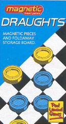 Draughts magnetic travel game