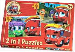 Finley the Fire Engine - 2 in 1 Puzzles