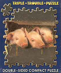 Triple-Trouble-Jigsaw-Puzzle - Piglets