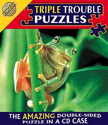 Triple-Trouble-Jigsaw-Puzzle - Tree Frog