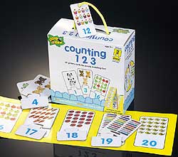 Counting 1 2 3 children's game