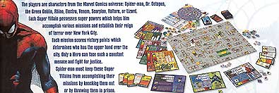 SpiderMan board game