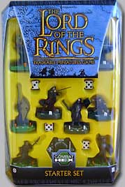 The Lord of the Rings Miniatures Game [tear on box cover]
