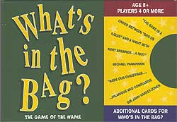 Who's in the Bag expansion - What's in the Bag ? [box damaged]