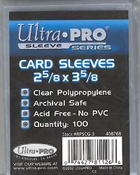 Ultra Pro Card Sleeves