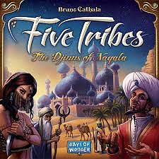 Five Tribes the Djinns of Naqala tile game