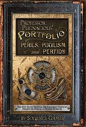 Professor Pugnacious Portfolio of Perils, Pugilism, and Perfidy card game