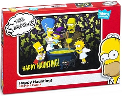 Simpsons Happy Haunting jigsaw puzzle
