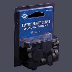 Fantasy Flight Wooden Tokens - Black