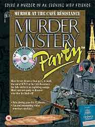 Murder at the Cafe Resistance, Murder Mystery Party download kit