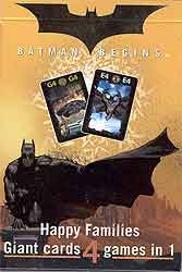 Happy Families - Batman Begins Giant Cards