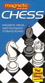 Chess magnetic travel game