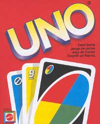 Uno card game